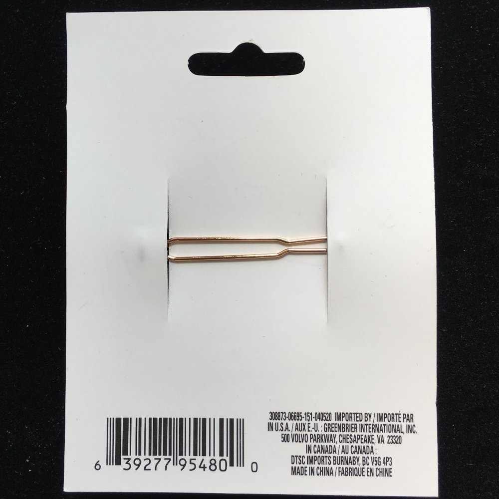 *3/$25* Gold Crown Hair Clip / Barrette - Picture 3 of 4